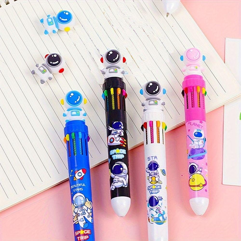 Quick Dry Astronaut Color Ballpoint Pen Multifunctional Multicolored Pen Marking Drawing white
Quick Dry Astronaut Color Ballpoint Pen Multifunctional Multicolored Pen Marking Drawing white