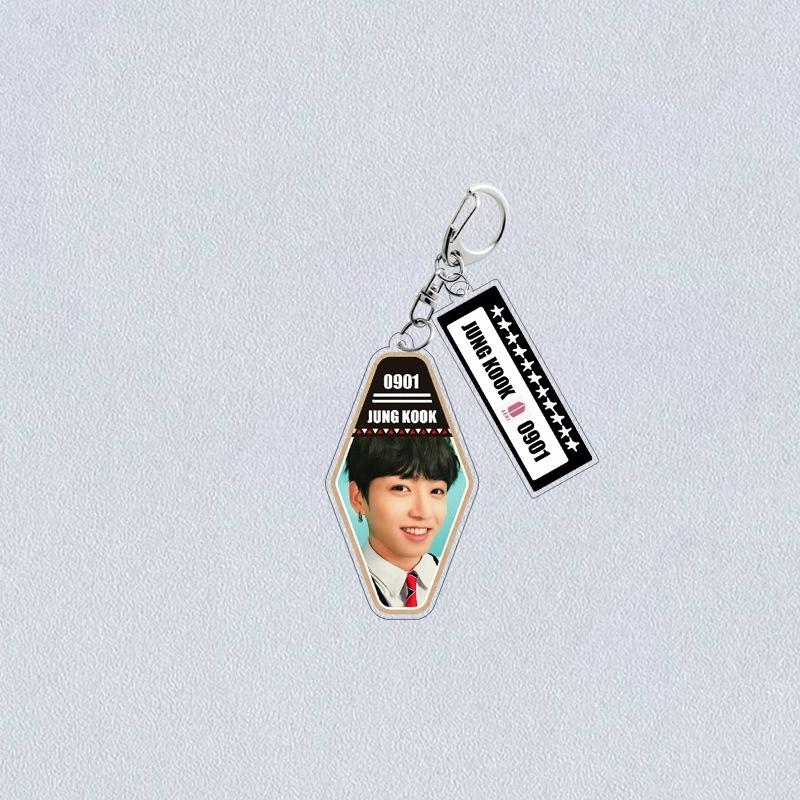 BTS Keychain, Bangtan Boys Acrylic Keyring with Member Photo & Birthday/Name Tag, Kpop Idol Bag Pendant for ARMY Fans JUNGKOOK
BTS Keychain, Bangtan Boys Acrylic Keyring with Member Photo & Birthday/Name Tag, Kpop Idol Bag Pendant for ARMY Fans JUNGKOOK