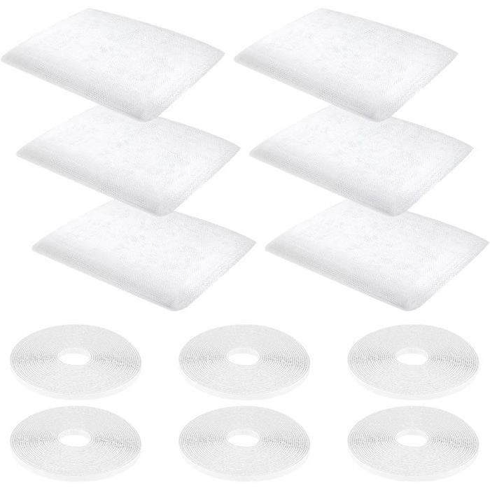 Moustiquaire - Non spécifié - 130 cm x 150 cm - Lavable - Réutilisable - Fixation auto-agrippante
Moustiquaire - Non spécifié - 130 cm x 150 cm - Lavable - Réutilisable - Fixation auto-agrippante