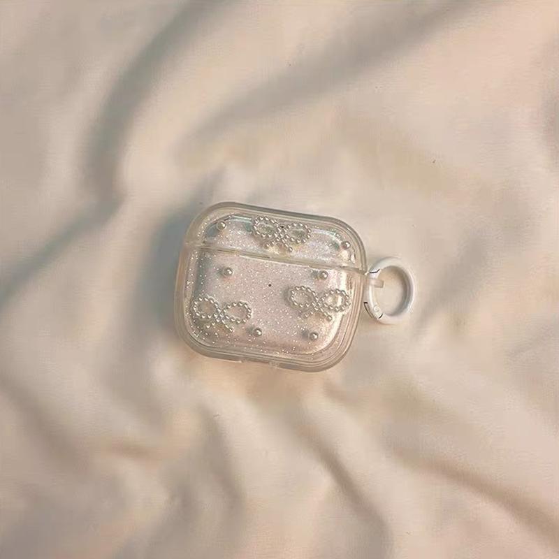 Applicable Apple Bluetooth Headset Cover Airpods4 Protective Case Airpodspro3 Pendant Glitter Pearl Bow Tie airpods 1/2 generation
Applicable Apple Bluetooth Headset Cover Airpods4 Protective Case Airpodspro3 Pendant Glitter Pearl Bow Tie airpods 1/2 generation