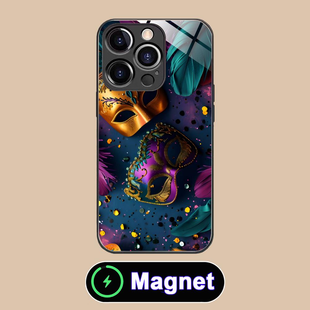 Mardi Gras Carnival Phone Case for iPhone 17 16 15 14 13 12 11 Air Pro Max Plus Mini Glass MagSafe Cover iPhone 11 Pro Max
Mardi Gras Carnival Phone Case for iPhone 17 16 15 14 13 12 11 Air Pro Max Plus Mini Glass MagSafe Cover iPhone 11 Pro Max