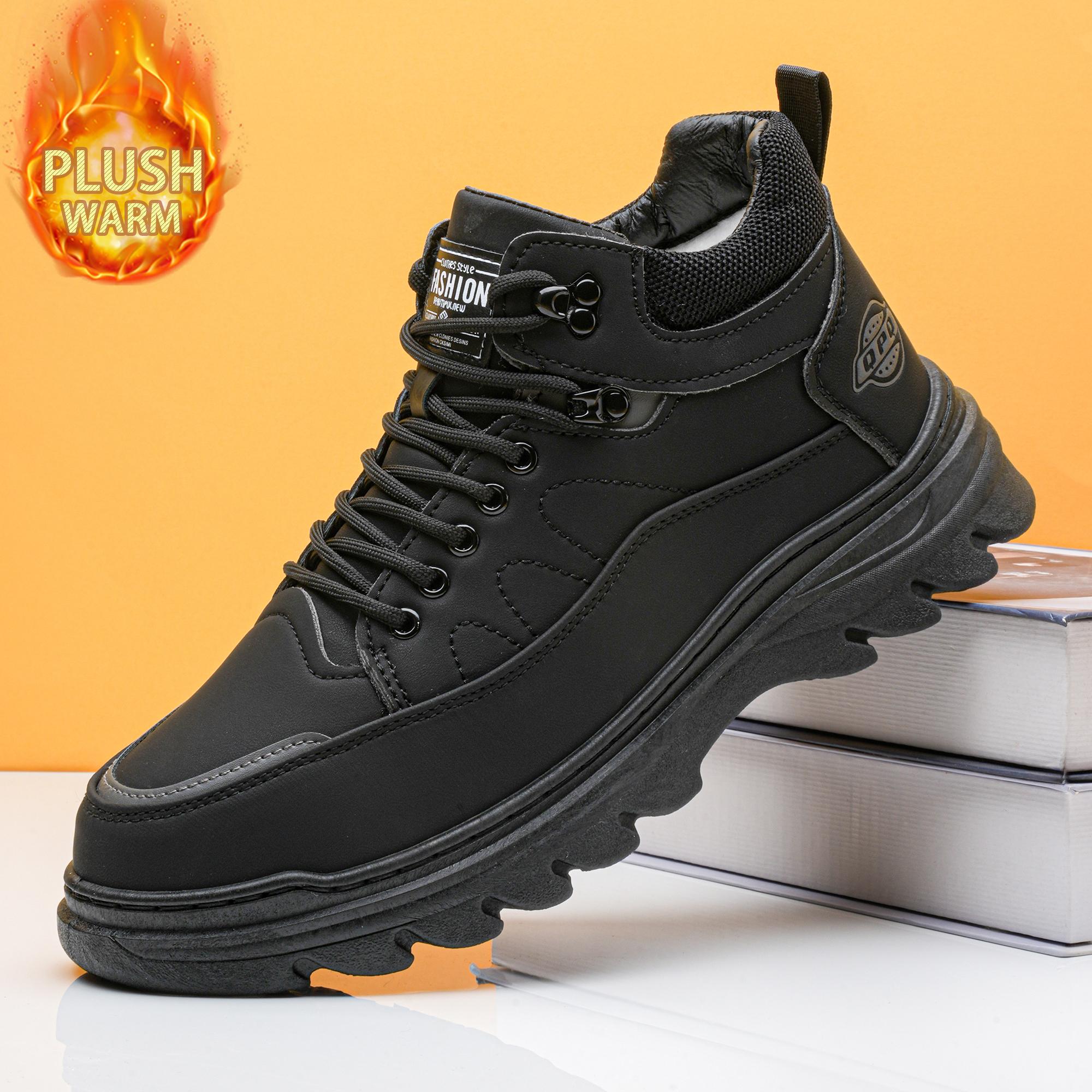 New Warm Plush Snow Boots High Top Men s Boots Winter Hiking Boots Outdoor Anti-Slip Ankle Boots Men s Winter Sneakers Plus Size 39 чорний
New Warm Plush Snow Boots High Top Men s Boots Winter Hiking Boots Outdoor Anti-Slip Ankle Boots Men s Winter Sneakers Plus Size 39 чорний