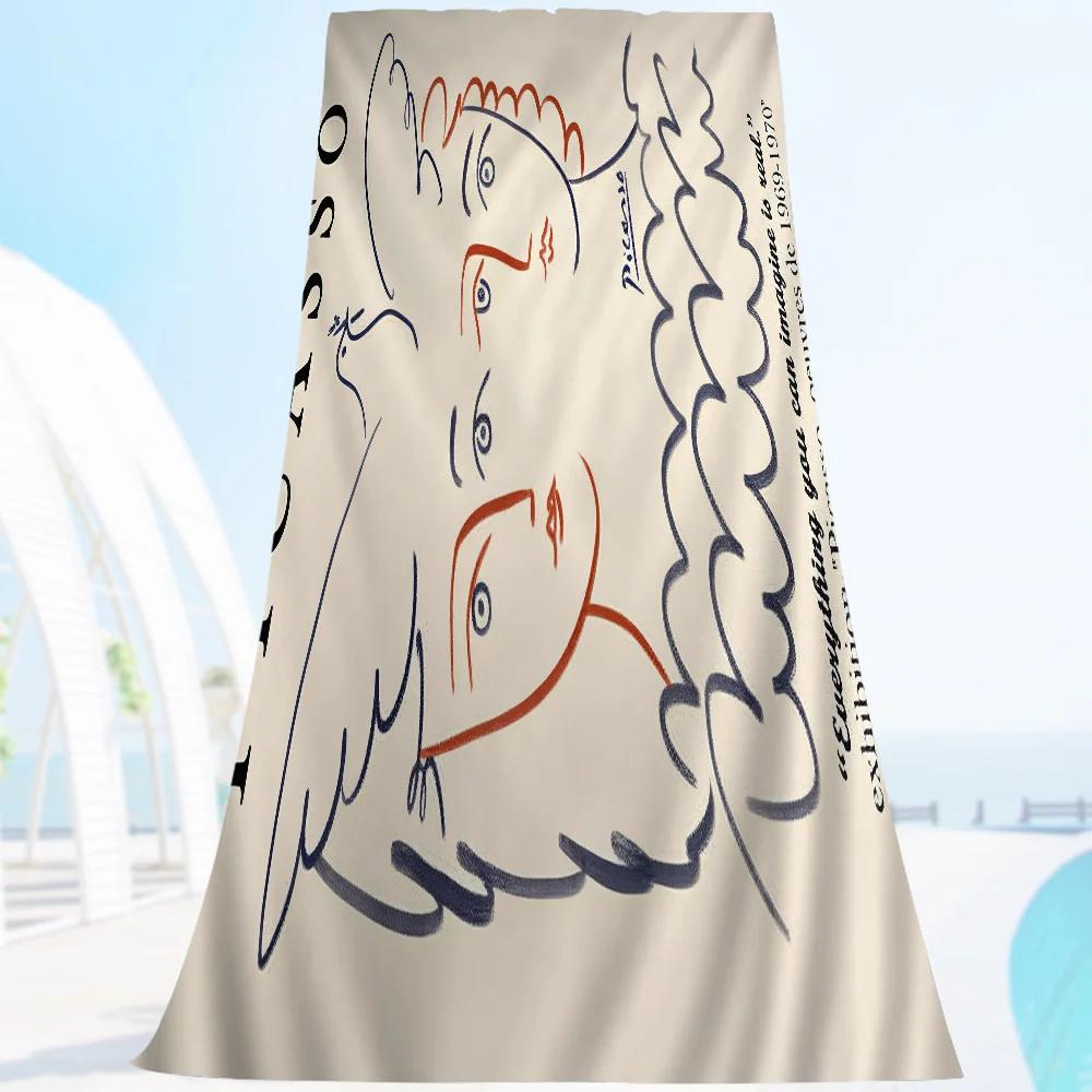 Picasso Matisse Microfiber Beach Towel Absorbent Quick Dry Soft Yoga Swimming Resort Mountain Climbing Towel W40*H60(CM)
Picasso Matisse Microfiber Beach Towel Absorbent Quick Dry Soft Yoga Swimming Resort Mountain Climbing Towel W40*H60(CM)