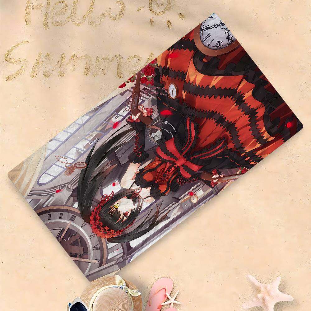 Tokisaki Kurumi Anime Beach Towel Colorful Bath Towels For Girl Microfiber Quick Dry Sand Free Beach Yoga Spa Gym Pool W40*H60(CM)
Tokisaki Kurumi Anime Beach Towel Colorful Bath Towels For Girl Microfiber Quick Dry Sand Free Beach Yoga Spa Gym Pool W40*H60(CM)