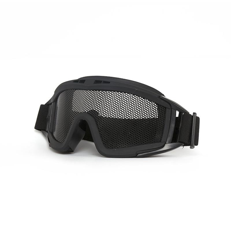 Desert Locust Goggles Iron Mesh Explosion-Proof Impact-Resistant Protective Eyewear Military fan outdoor goggles tactical shooting glasses Locust black frame iron n
Desert Locust Goggles Iron Mesh Explosion-Proof Impact-Resistant Protective Eyewear Military fan outdoor goggles tactical shooting glasses Locust black frame iron n
