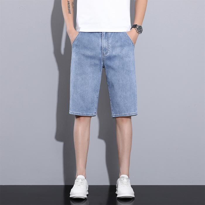 Мужские летние облегающие и облегающие повседневные джинсовые укороченные брюки, повседневные шорты, с высокой талией, средней длины 38
Мужские летние облегающие и облегающие повседневные джинсовые укороченные брюки, повседневные шорты, с высокой талией, средней длины 38