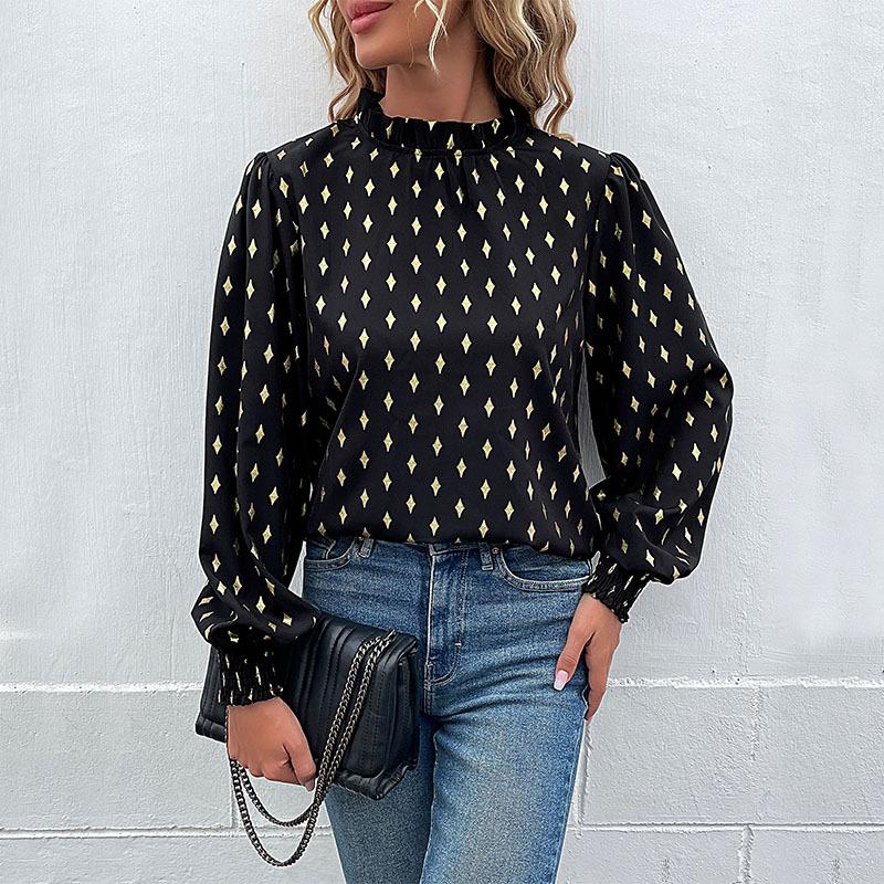 YYFS Women s Fashion Casual Spring Autumn Rhombus Print Long Sleeve Half Turtleneck Blouses & Shirts XL чорний
YYFS Women s Fashion Casual Spring Autumn Rhombus Print Long Sleeve Half Turtleneck Blouses & Shirts XL чорний