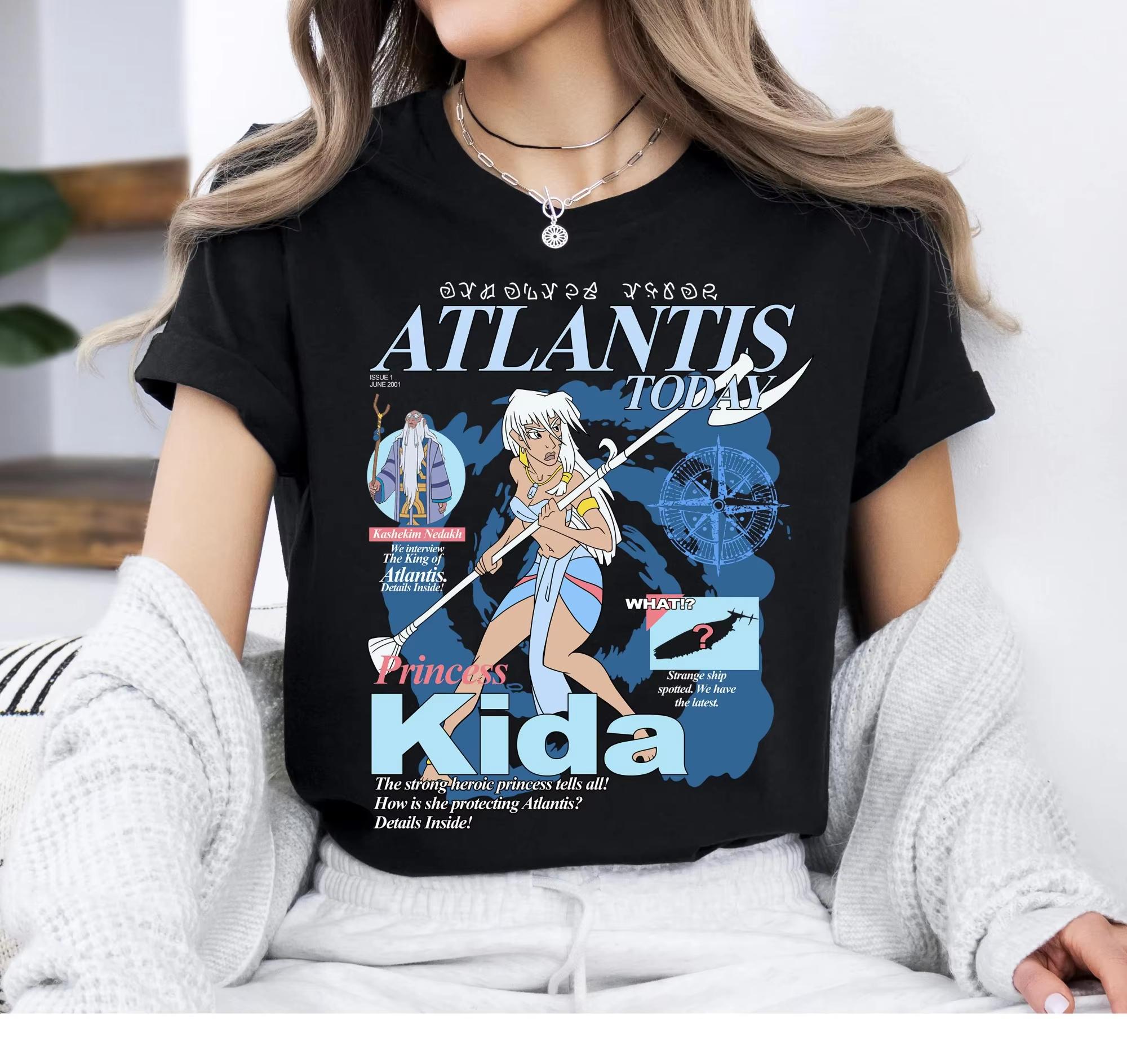Atlantis The Lost Empire Princess Kida Nouveau Poster TShirt land Family Shirt Vacation Shirt Trip TShirt S
Atlantis The Lost Empire Princess Kida Nouveau Poster TShirt land Family Shirt Vacation Shirt Trip TShirt S