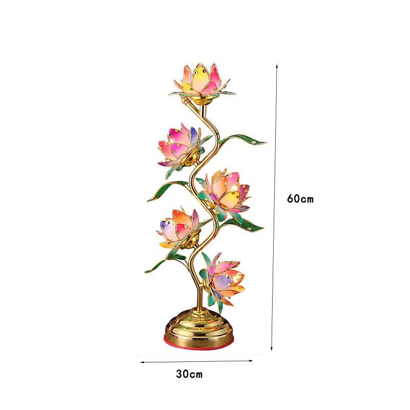 7-Color Lotus Buddha Lamp -Acrylic &Alloy Temple Light for Buddhist Altar, Sacred Lotus Flower Decor, Buddhist Offering Lighting
7-Color Lotus Buddha Lamp -Acrylic &Alloy Temple Light for Buddhist Altar, Sacred Lotus Flower Decor, Buddhist Offering Lighting