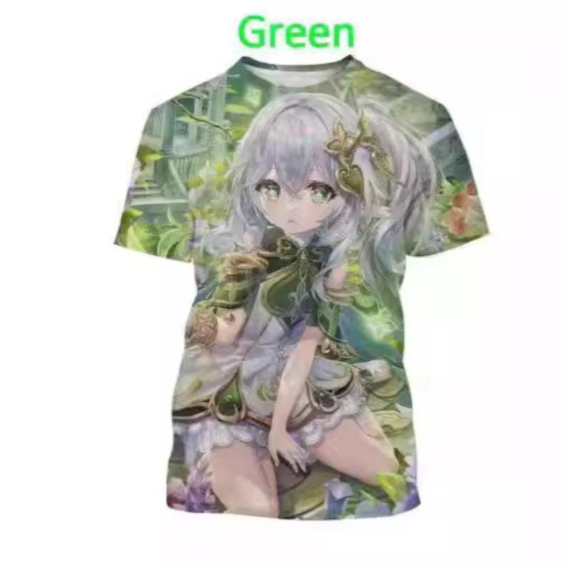 New Genshin Impact 3D Printed T-shirt Summer Men and Women Personality Cartoon Game T-shirt S
New Genshin Impact 3D Printed T-shirt Summer Men and Women Personality Cartoon Game T-shirt S