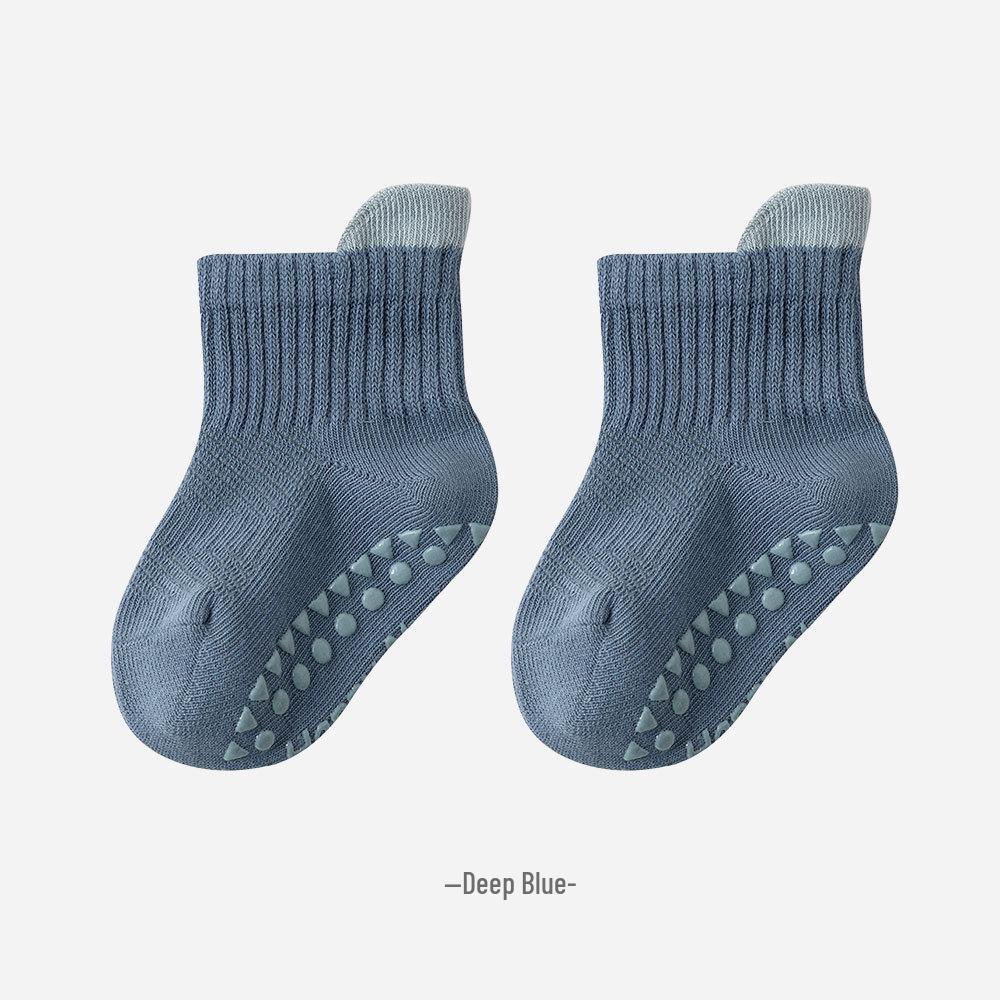 Осенние детские носки с 3D-пяткой против скольжения для начинающих ходить L (Foot length 13-15cm) 3-5 years темно-синий
Осенние детские носки с 3D-пяткой против скольжения для начинающих ходить L (Foot length 13-15cm) 3-5 years темно-синий