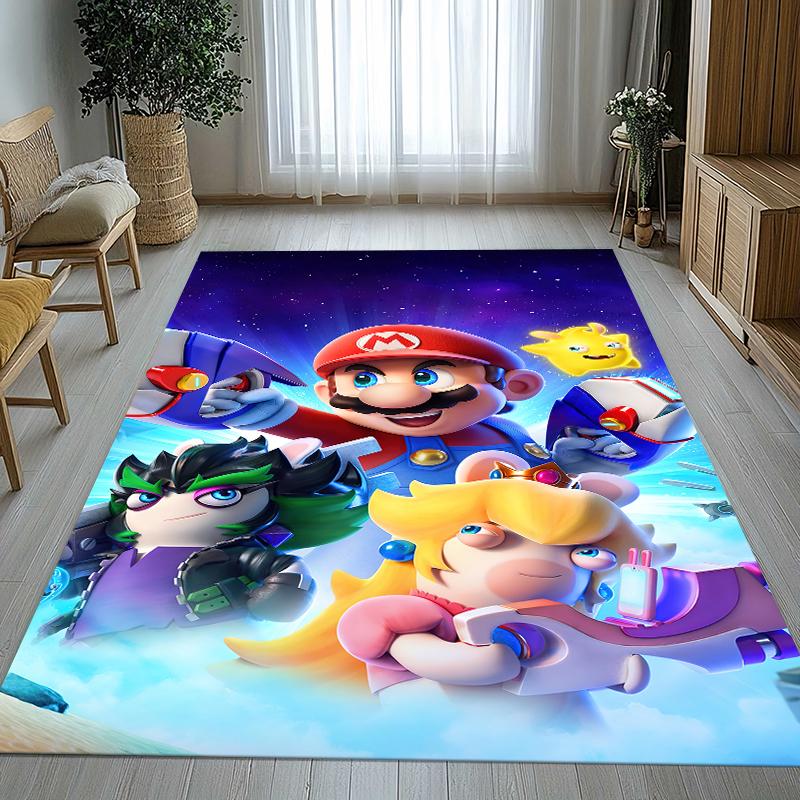 Retro M-Mario Bros Game Cartoon Living Room Non-Slip Area Rug Soft Carpet for Bedroom Kids Playroom Sofa,Home Decor Doormat Gift 40x60cm
Retro M-Mario Bros Game Cartoon Living Room Non-Slip Area Rug Soft Carpet for Bedroom Kids Playroom Sofa,Home Decor Doormat Gift 40x60cm