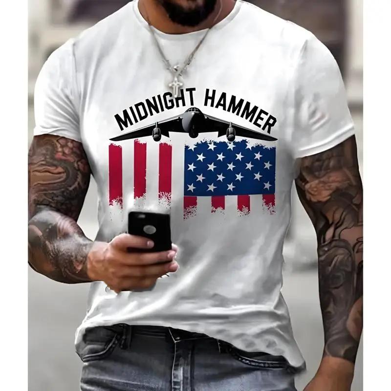 Midnight Hammer B 2 er American Flag Patriotic Military Veteran T Shirt 5XL різнокольоровий
Midnight Hammer B 2 er American Flag Patriotic Military Veteran T Shirt 5XL різнокольоровий