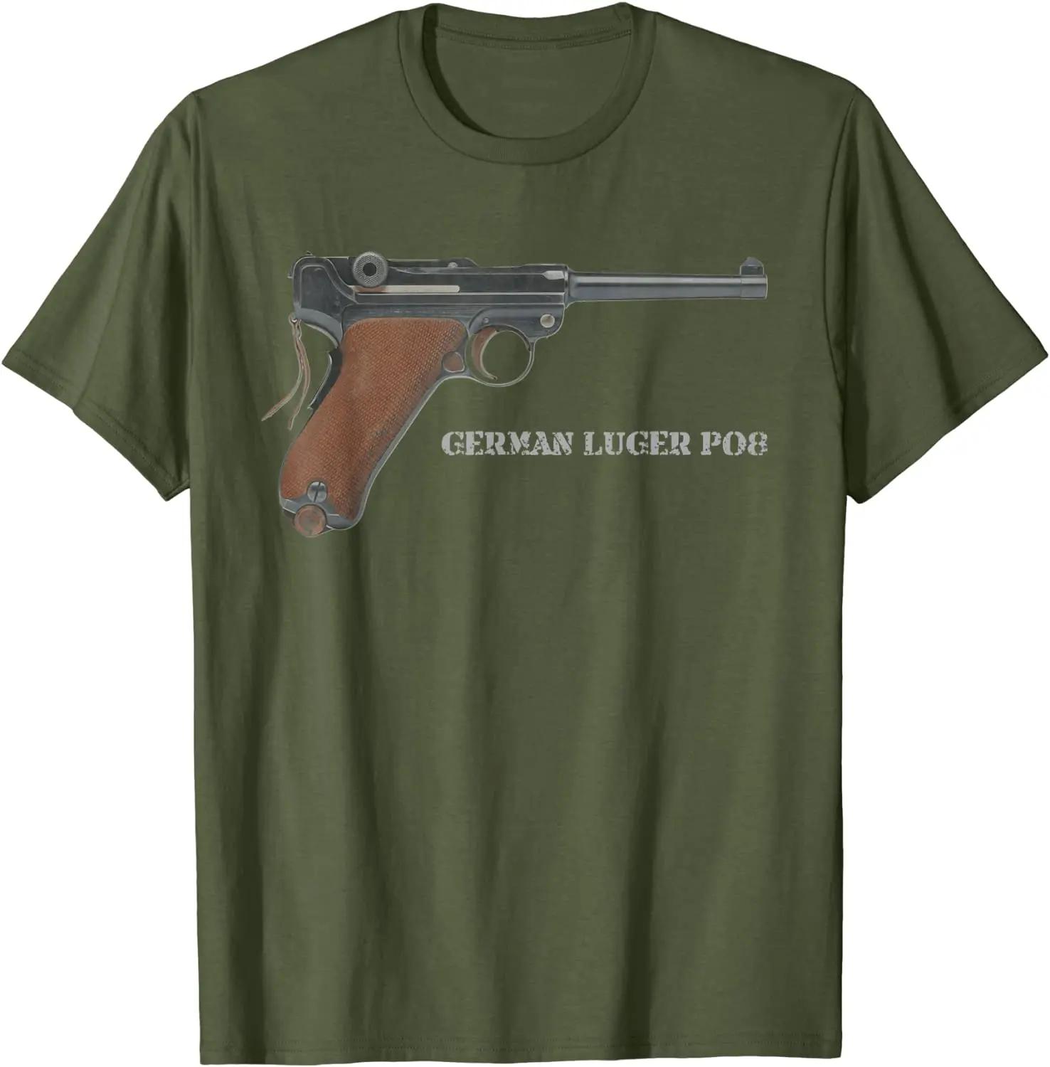 Luger PO8 German Army World War Two Pistol TShirt 100 Cotton ONeck Short Sleeve Summer Casual Mens Tshirt Streetwear 4XL
Luger PO8 German Army World War Two Pistol TShirt 100 Cotton ONeck Short Sleeve Summer Casual Mens Tshirt Streetwear 4XL