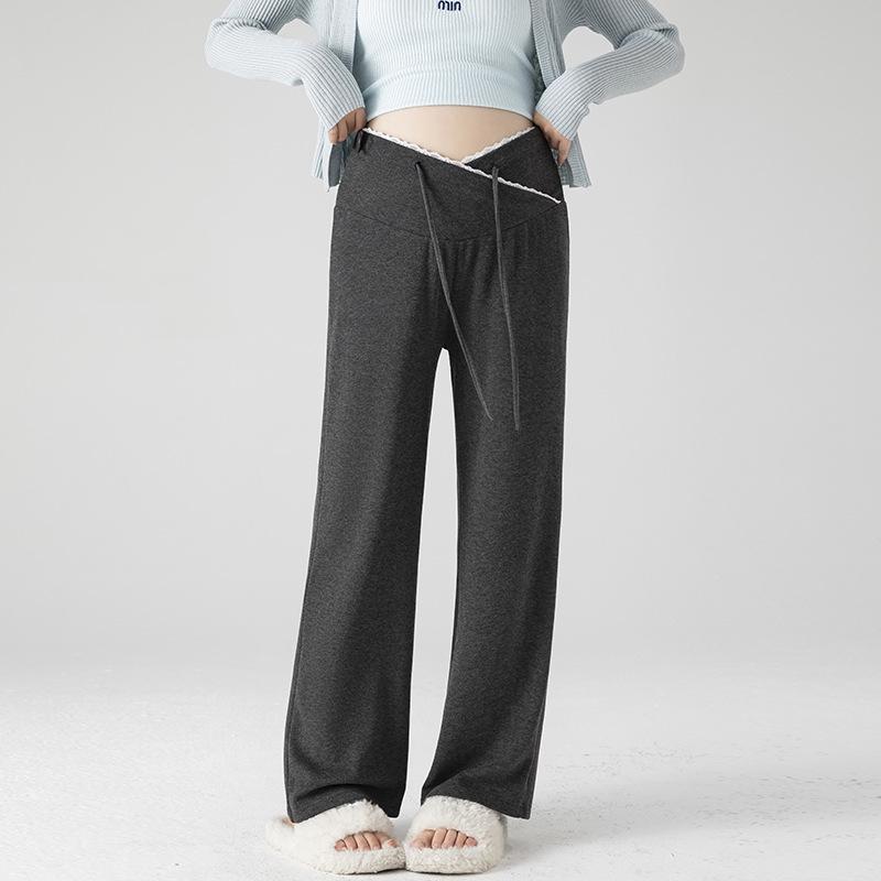 Maternity Low-Waist Wide-Leg Pants - Versatile Spring/Fall Fashion 2025 XXL темно-серого
Maternity Low-Waist Wide-Leg Pants - Versatile Spring/Fall Fashion 2025 XXL темно-серого