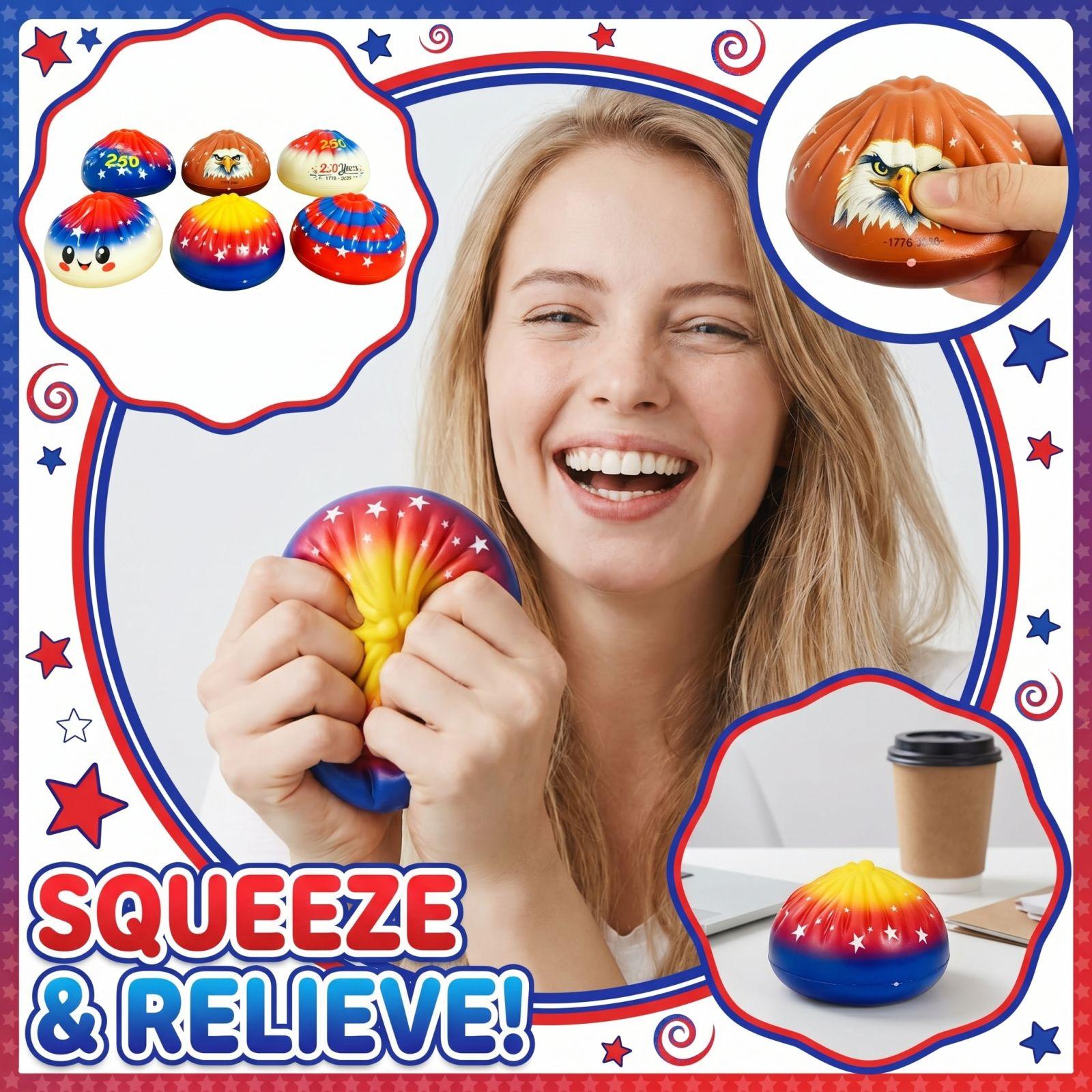 Creative PU Material Colorful Large Steamed Bun Slow Stress Relief Toy(random Design) One Size
Creative PU Material Colorful Large Steamed Bun Slow Stress Relief Toy(random Design) One Size