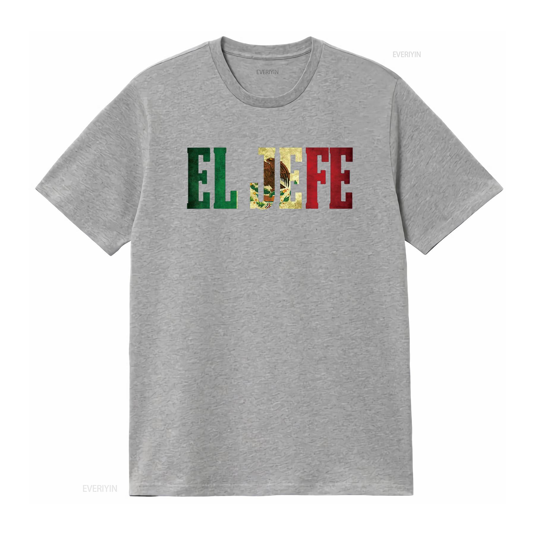 Cool EL JEFE Mexican T Shirt Flag for Men vintage Washed graphic Breathable Comfortable Soft Slightly Stylish Casual streetwear S
Cool EL JEFE Mexican T Shirt Flag for Men vintage Washed graphic Breathable Comfortable Soft Slightly Stylish Casual streetwear S