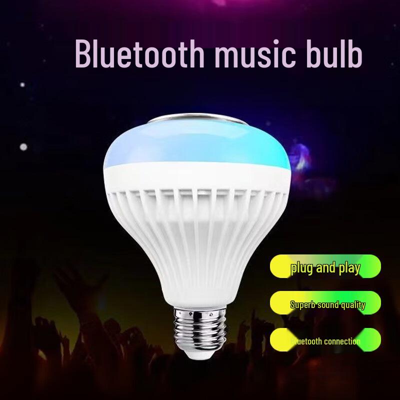 ZN-22 Bluetooth LED Light Bulb Speaker with 24-bit Remote Control - High-Quality Sound & Ambient Lighting, Plug and Play.
ZN-22 Bluetooth LED Light Bulb Speaker with 24-bit Remote Control - High-Quality Sound & Ambient Lighting, Plug and Play.