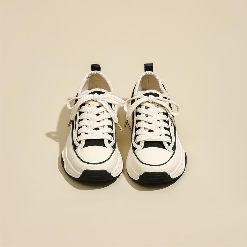 Canvas shoes platform muffin 2025 spring new board shoes women s shoes spring and autumn height increase dissolving casual sports white shoes 35 чёрный
Canvas shoes platform muffin 2025 spring new board shoes women s shoes spring and autumn height increase dissolving casual sports white shoes 35 чёрный