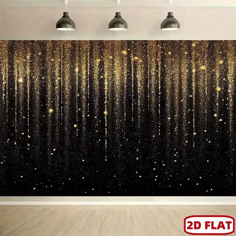 2D Black and Gold Backdrop, Glitter Bokeh Scene Background for Formal Events and Awards 47.2x31.5inch/120*80cm
2D Black and Gold Backdrop, Glitter Bokeh Scene Background for Formal Events and Awards 47.2x31.5inch/120*80cm