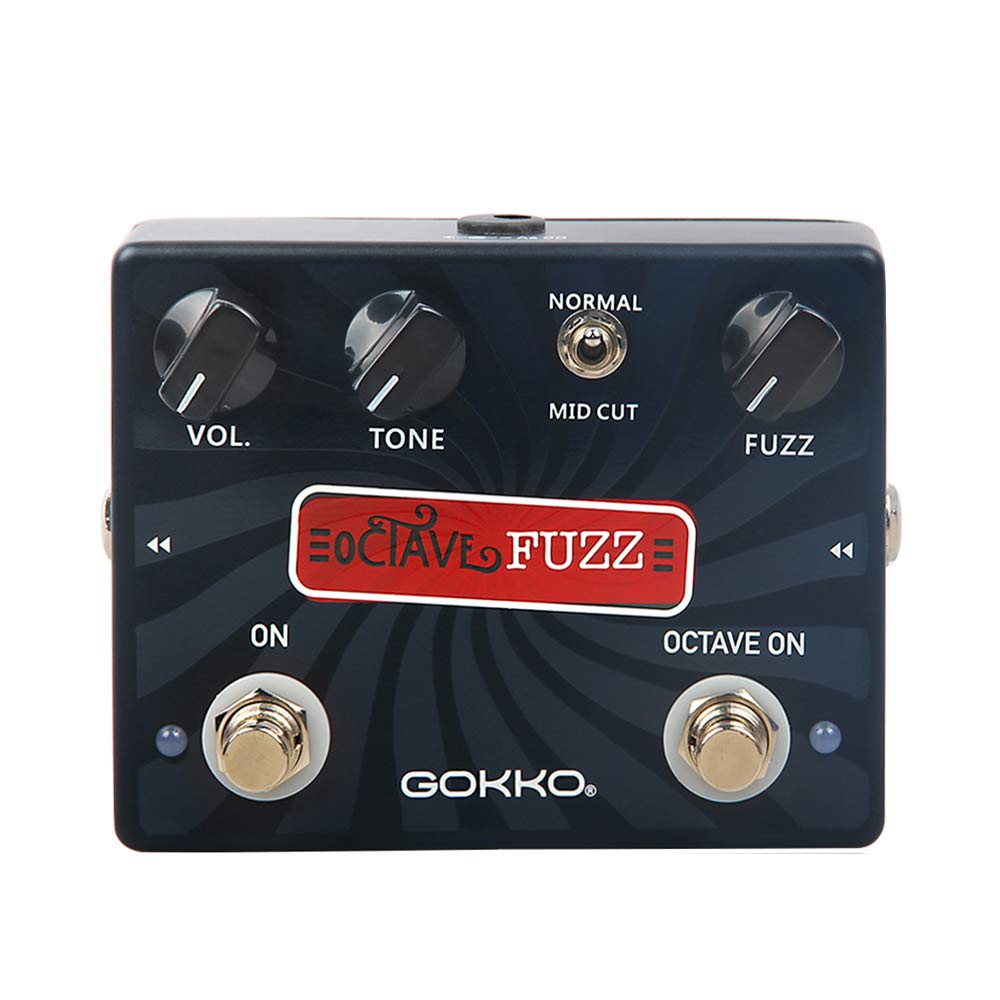 GOKKO OCTAVE FUZZ GK-31 - Педаль гитарного эффекта Октавер-Фуз с переключателем среза средних частот и True Bypass - Прочная конструкция из алюминиевого сплава
GOKKO OCTAVE FUZZ GK-31 - Педаль гитарного эффекта Октавер-Фуз с переключателем среза средних частот и True Bypass - Прочная конструкция из алюминиевого сплава