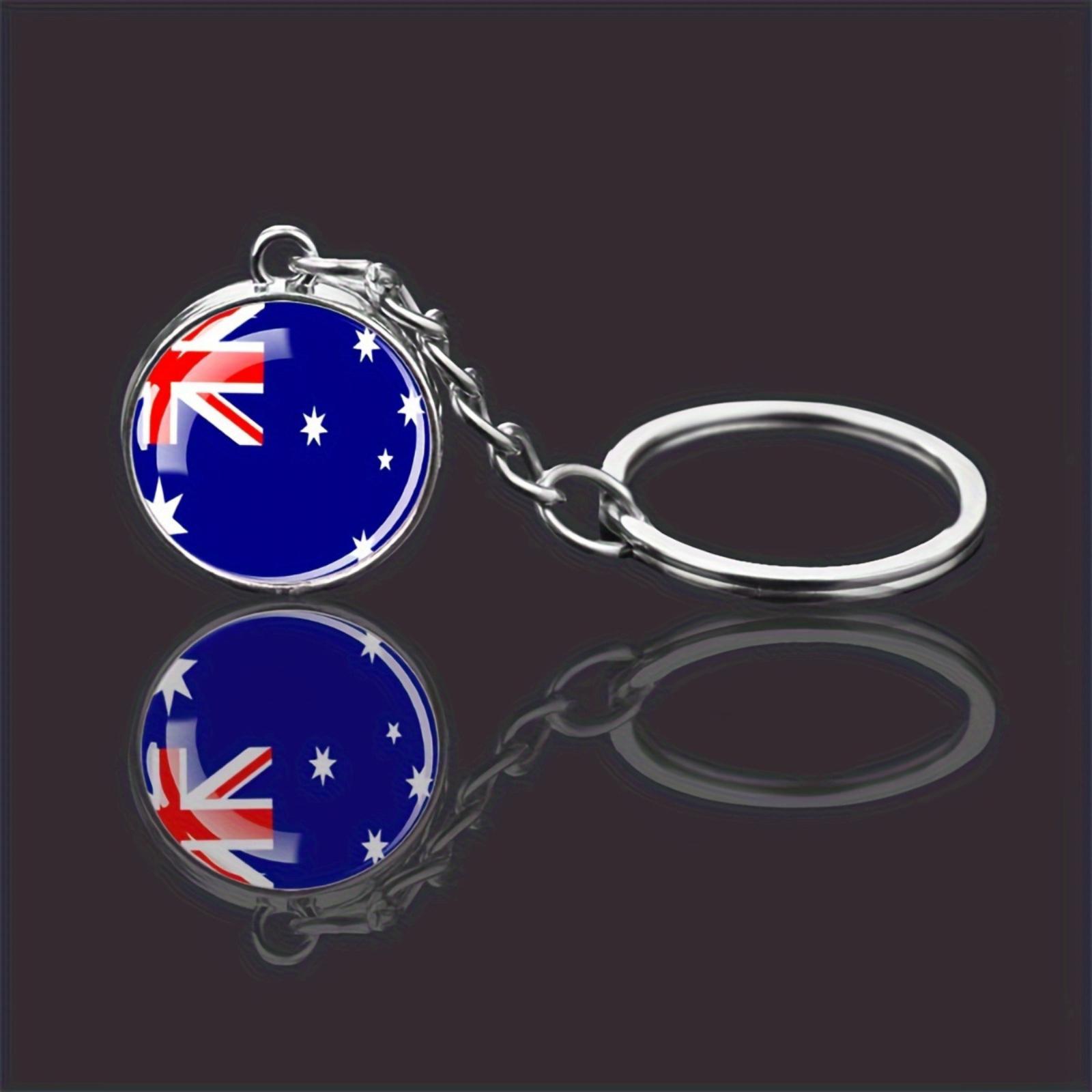 Round Alloy Keychain Pendant with Metal Key Ring Durable Chain Design and Printed Pattern for Everyday Use One Size
Round Alloy Keychain Pendant with Metal Key Ring Durable Chain Design and Printed Pattern for Everyday Use One Size