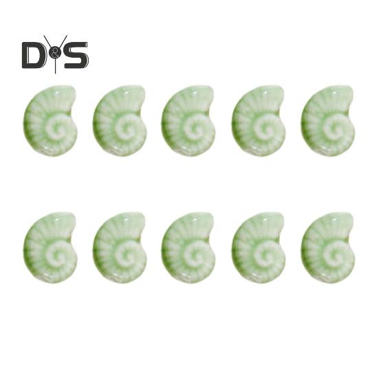 10 шт. разбросанных бусин ручной работы в форме ракушки керамические летние бусины для изготовления ювелирных изделий браслетов ремесел
10 шт. разбросанных бусин ручной работы в форме ракушки керамические летние бусины для изготовления ювелирных изделий браслетов ремесел