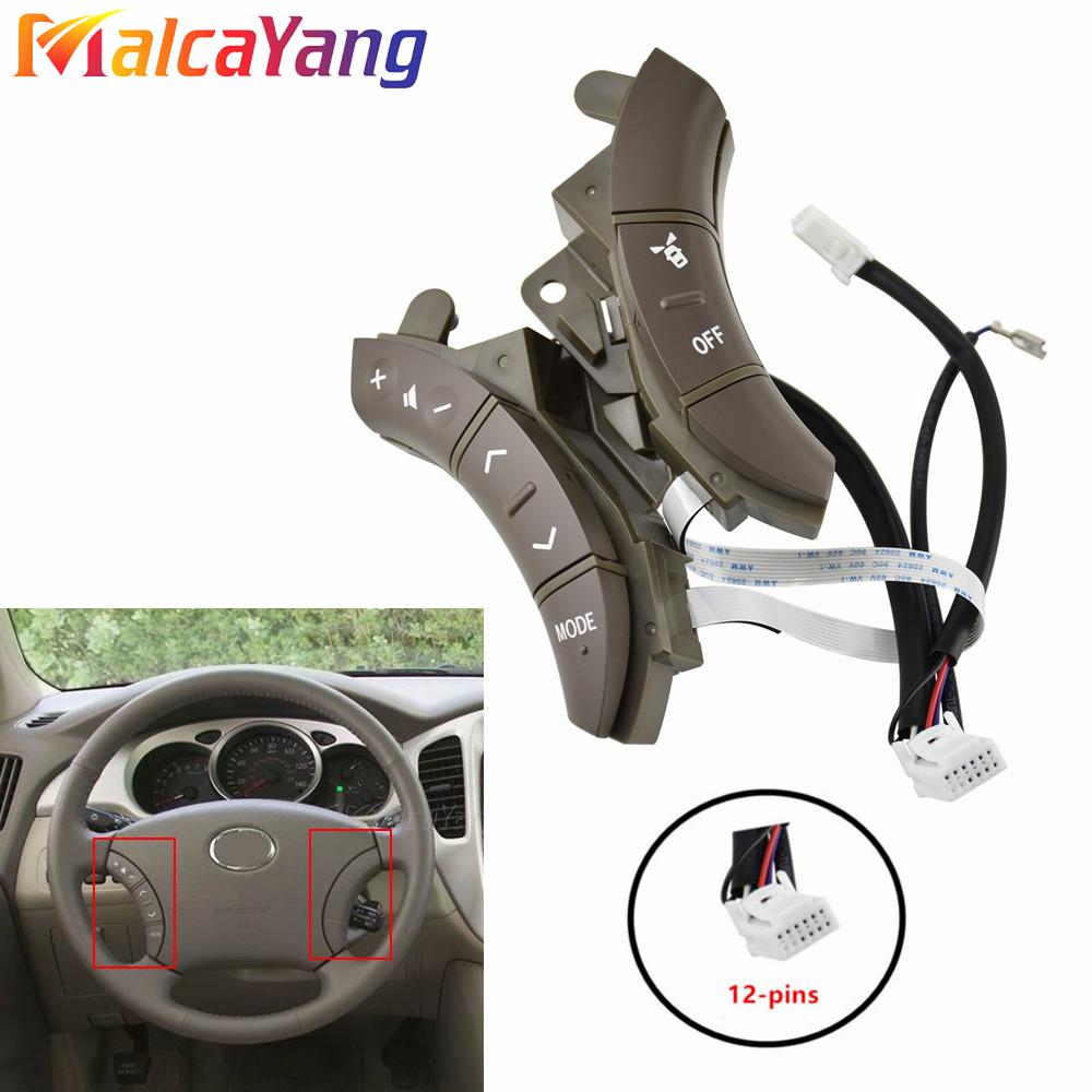 Car -styling buttons Black Color For Toyota Highlander Land Cruiser 75B037 Multi-function Car steering wheel control buttons Gray Low Match
Car -styling buttons Black Color For Toyota Highlander Land Cruiser 75B037 Multi-function Car steering wheel control buttons Gray Low Match