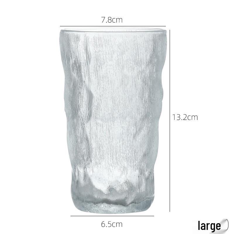 Zhaoran Glacier Pattern Glass Water Cup
Zhaoran Glacier Pattern Glass Water Cup