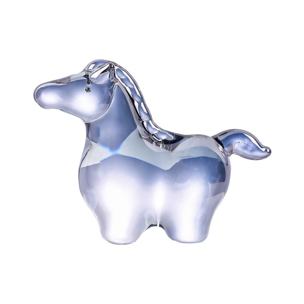 Minimalist Design Miniature Horse Figurine Sturdy Horse Shape Crystal Artwork Office Decoration Style 6
Minimalist Design Miniature Horse Figurine Sturdy Horse Shape Crystal Artwork Office Decoration Style 6