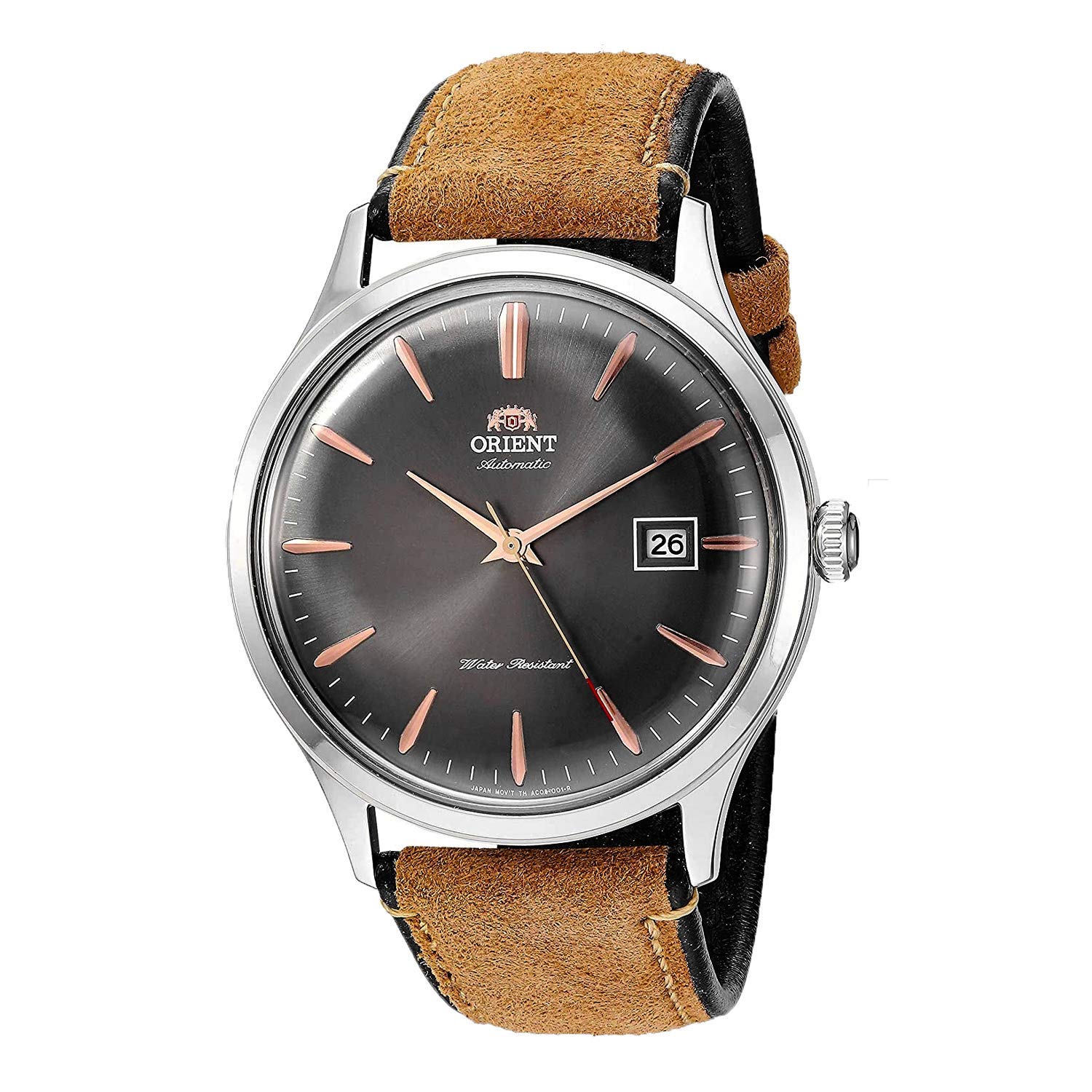 Orient Bambino 4 Классические автоматические часы с ручным заводом Серый циферблат Часы FAC08003A
Orient Bambino 4 Классические автоматические часы с ручным заводом Серый циферблат Часы FAC08003A