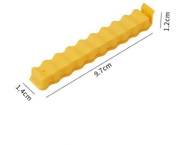 Магнітний затискач для пакета картоплі фрі та магніт на холодильник
Магнітний затискач для пакета картоплі фрі та магніт на холодильник