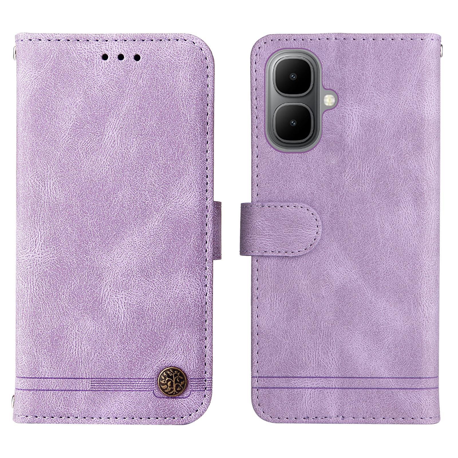 For TECNO Pop 10/Infinix Smart 10 Leather Wallet Cases Skin Touch Phone Cover Stand with Strap Purple
For TECNO Pop 10/Infinix Smart 10 Leather Wallet Cases Skin Touch Phone Cover Stand with Strap Purple