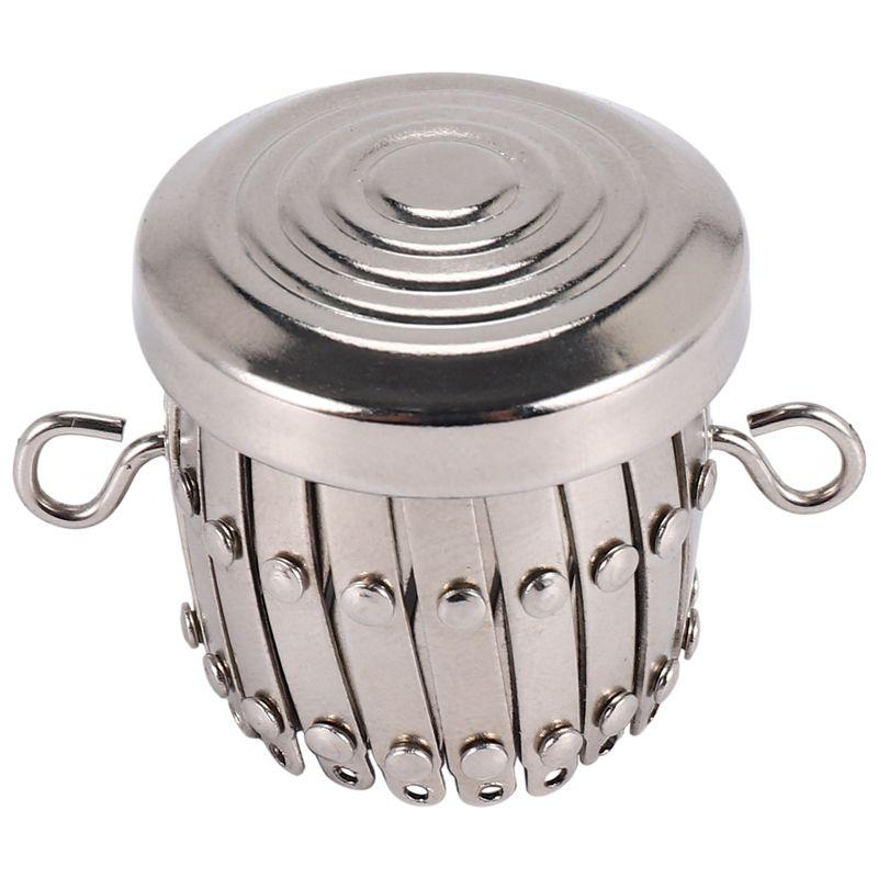 M-Modern-Round Finish Bags Hardware Purse Frame Parts Pen Bag Clutch Frame Clasp Coin Cylinder Purse Accessories срібний
M-Modern-Round Finish Bags Hardware Purse Frame Parts Pen Bag Clutch Frame Clasp Coin Cylinder Purse Accessories срібний