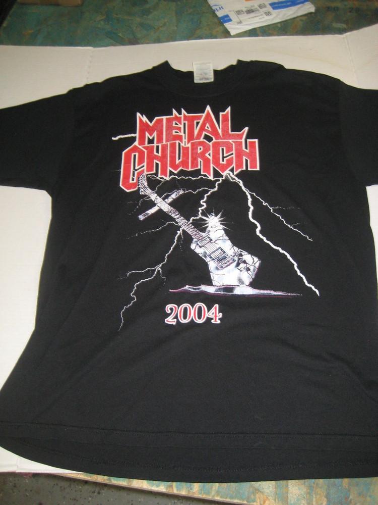 Vintage Metal Church T Shirt Concert Tour Tee 2004 Unisex Cotton NZ1647 Unisex T-Shirt XL
Vintage Metal Church T Shirt Concert Tour Tee 2004 Unisex Cotton NZ1647 Unisex T-Shirt XL