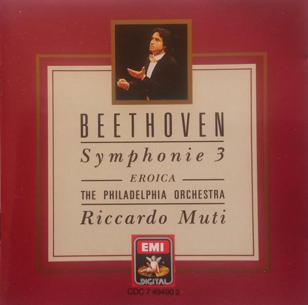 CD BEETHOVEN, MUTI; PHL - Beethoven;Symphonie No. 3 CDC7494902 EMI 1988 Germany Classical Used
CD BEETHOVEN, MUTI; PHL - Beethoven;Symphonie No. 3 CDC7494902 EMI 1988 Germany Classical Used
