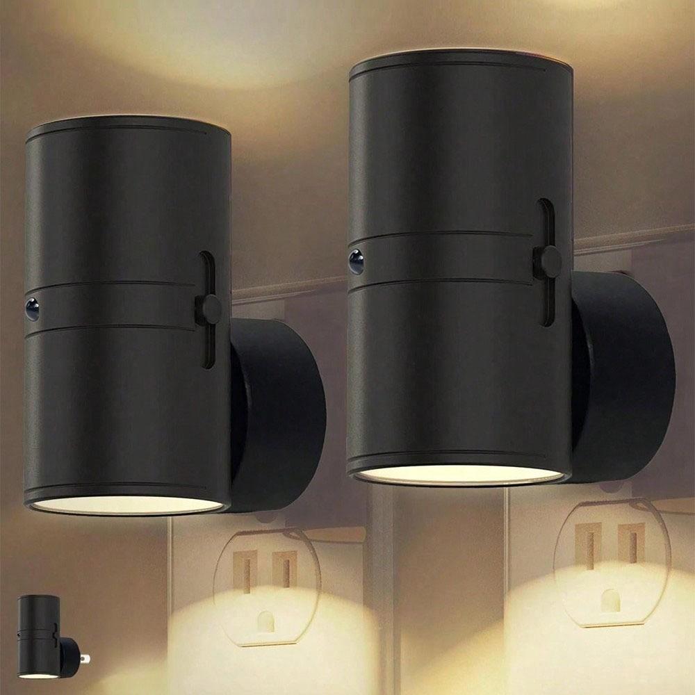 Plug in Wall Mounted Night Light with Dusk To Dawn Sensor Dimmable for Corridors Bathrooms Bedrooms and Stairs EU
Plug in Wall Mounted Night Light with Dusk To Dawn Sensor Dimmable for Corridors Bathrooms Bedrooms and Stairs EU