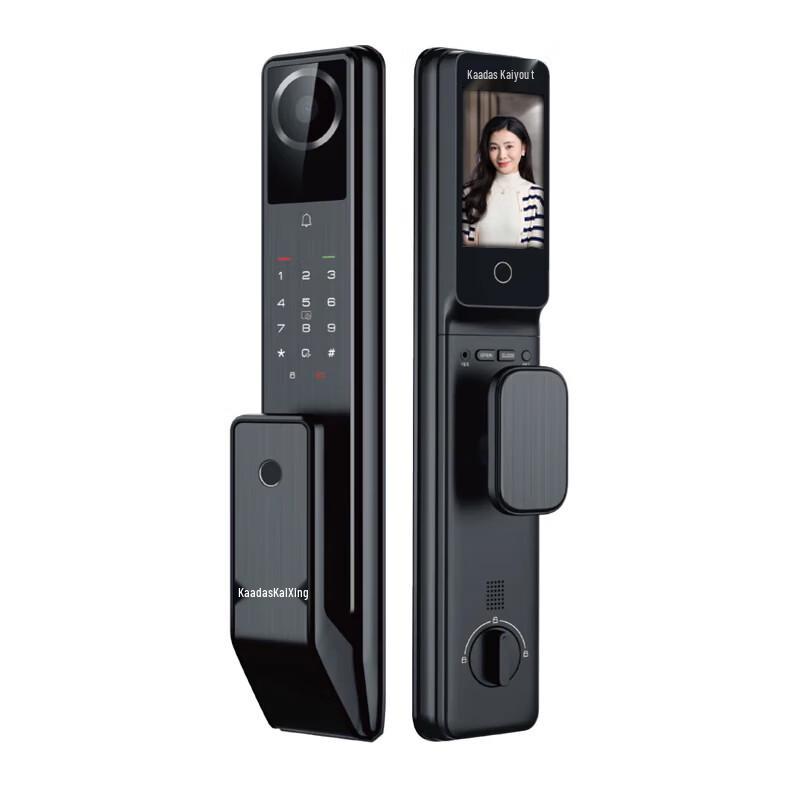 Kaadas Q7VP Smart Fingerprint Door Lock with HD Video Peephole
Kaadas Q7VP Smart Fingerprint Door Lock with HD Video Peephole
