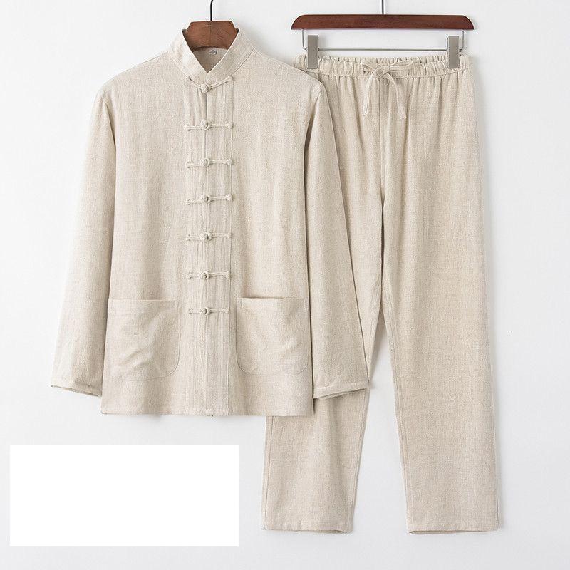 Cotton Linen Hanfu Men Chinese Top Pant Kung Fu Clothing Blouse Party Male Tang Suit Male Chinese Traditional Clothes 5XL
Cotton Linen Hanfu Men Chinese Top Pant Kung Fu Clothing Blouse Party Male Tang Suit Male Chinese Traditional Clothes 5XL