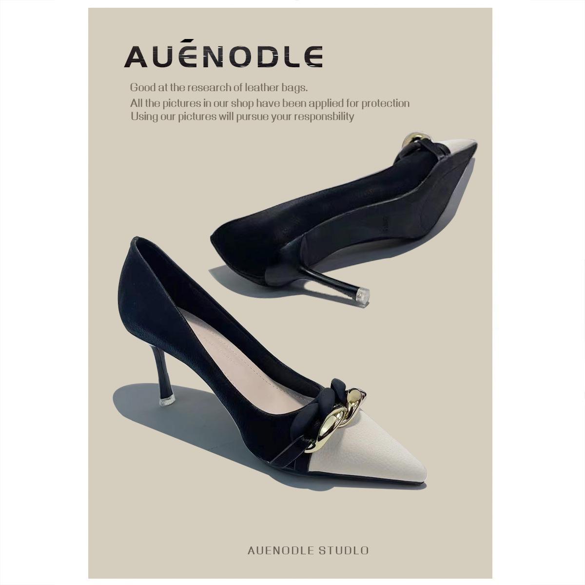 Classic high heels design sense niche temperament socialite women spring and summer commuting versatile pointed stiletto 39
Classic high heels design sense niche temperament socialite women spring and summer commuting versatile pointed stiletto 39