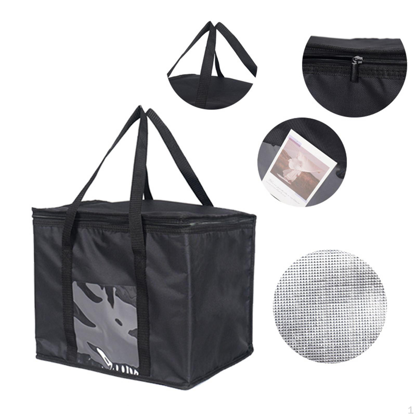 Insulated Bag for Food Delivery, Oxford Pizza Warmer, Catering Picnic, Personal And 40cmx24cmx31cm
Insulated Bag for Food Delivery, Oxford Pizza Warmer, Catering Picnic, Personal And 40cmx24cmx31cm