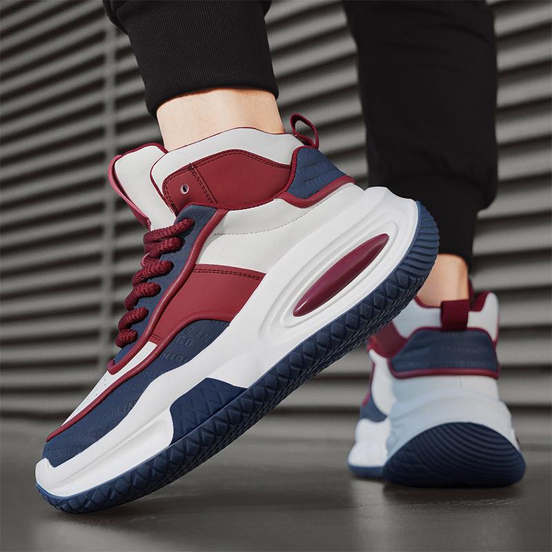 Men s shoes high-top thick-soled heightening Hong Kong style dad shoes youth retro casual sports running shoes new 39
Men s shoes high-top thick-soled heightening Hong Kong style dad shoes youth retro casual sports running shoes new 39