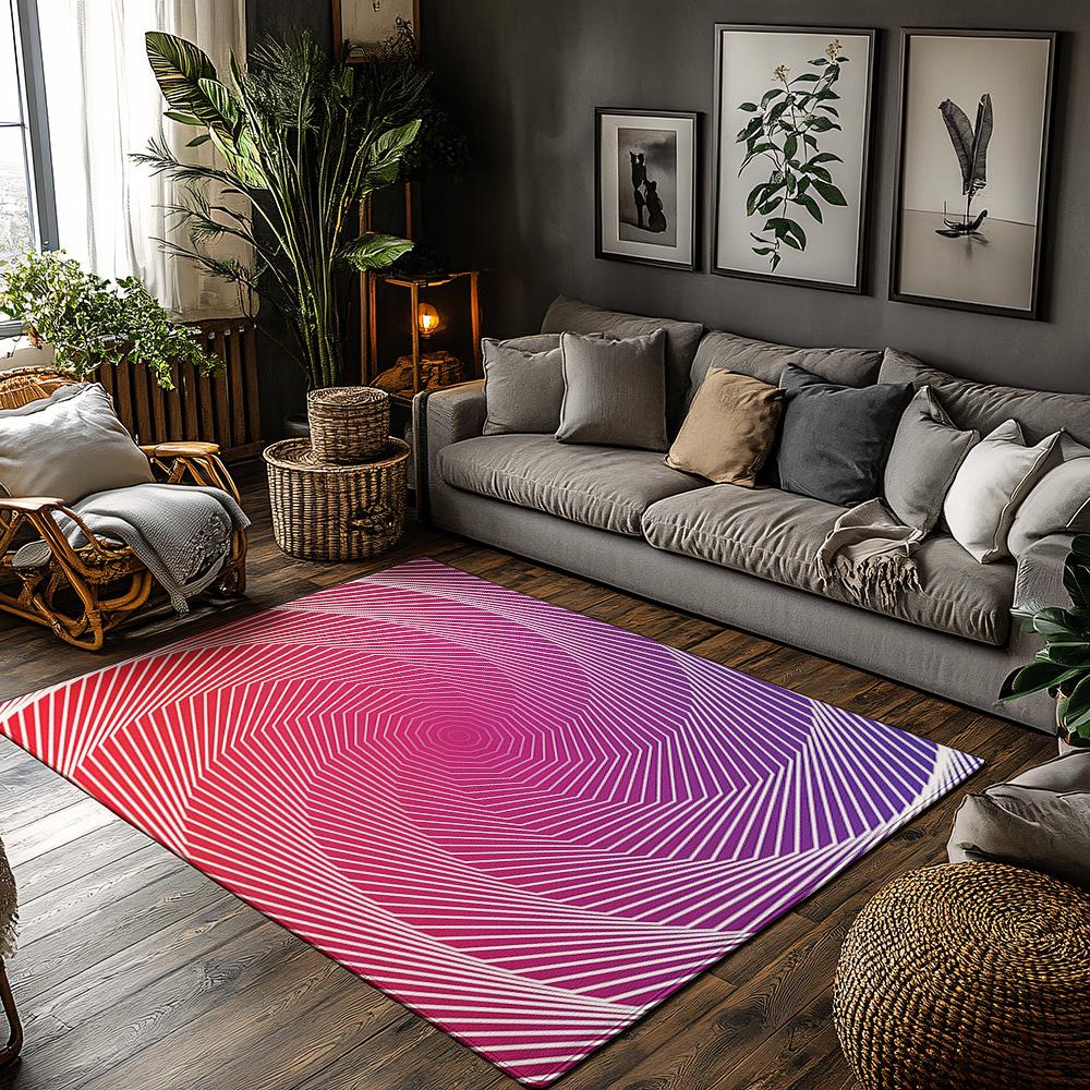 Tuniu Geometric Hexagon Rainbow Stripe Rug Mat Non Slip Floor Carpet Home Decor 50x80cm
Tuniu Geometric Hexagon Rainbow Stripe Rug Mat Non Slip Floor Carpet Home Decor 50x80cm