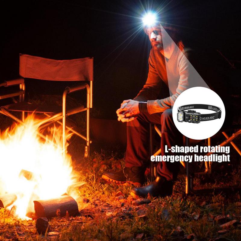 Head Lights For Forehead Headlamps For Adults Rechargeable Waterproof Motion Sensor Light With 3-Color Modes For Running Hiking China Mainland
Head Lights For Forehead Headlamps For Adults Rechargeable Waterproof Motion Sensor Light With 3-Color Modes For Running Hiking China Mainland