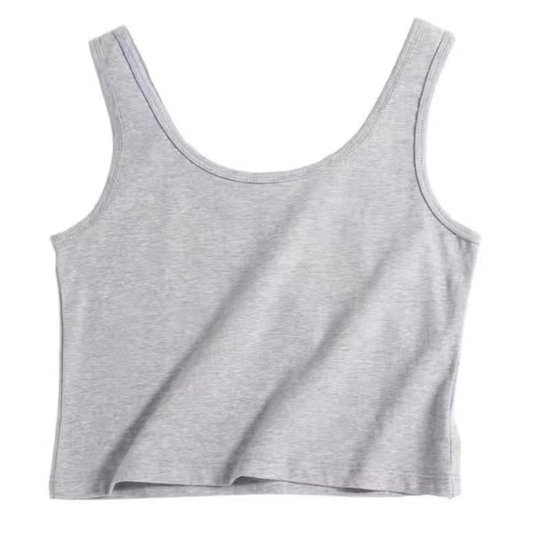 Summer new outer wear sleeveless belly button vest female student sports short suspender vest bottoming shirt top female Small size recommendation 37.5-45kg
Summer new outer wear sleeveless belly button vest female student sports short suspender vest bottoming shirt top female Small size recommendation 37.5-45kg