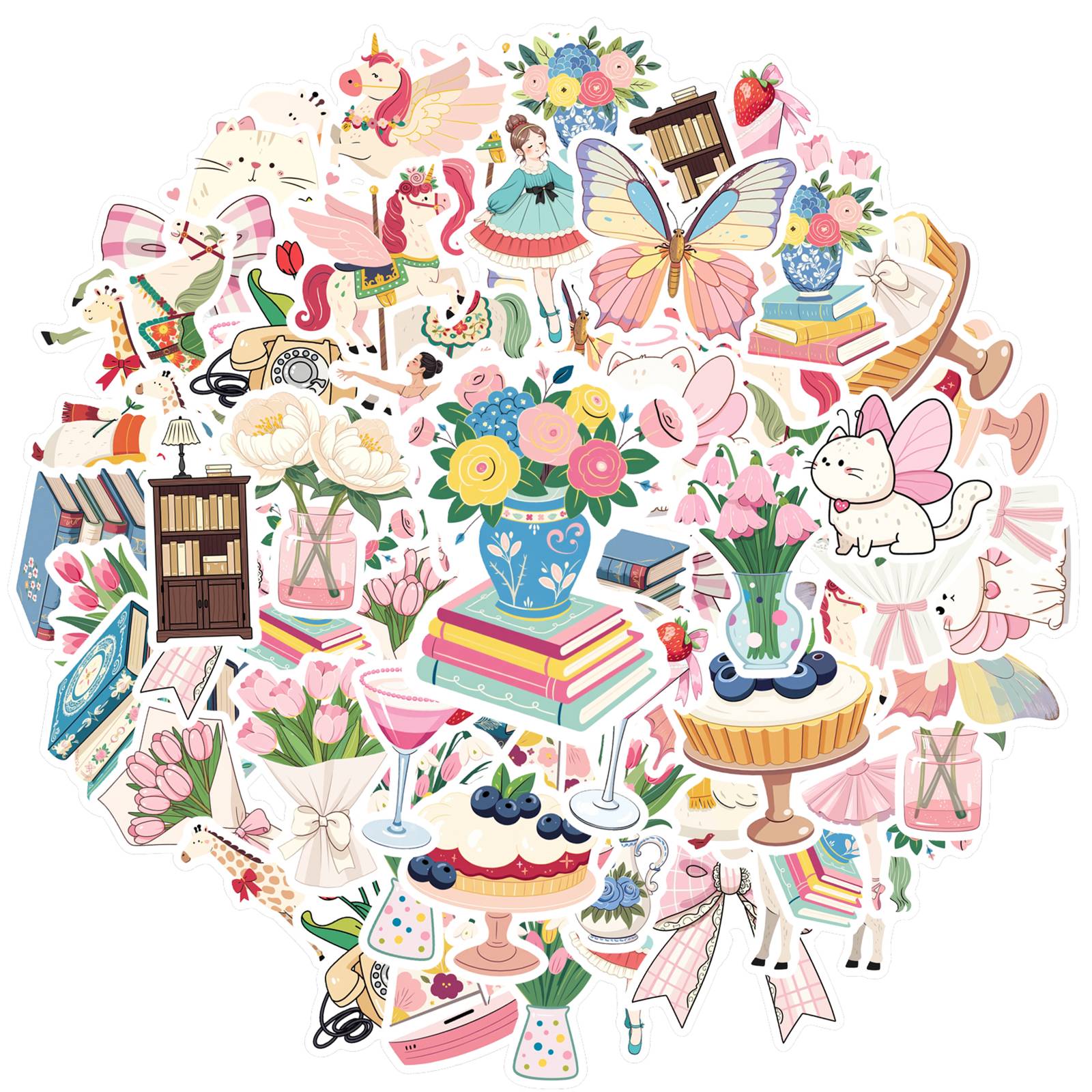 35pcs-50pcs Elegant Desserts Stickers Cute Flowers Stationery Stickers Stickers For Notebook Luggage Mobile Phone Cup
35pcs-50pcs Elegant Desserts Stickers Cute Flowers Stationery Stickers Stickers For Notebook Luggage Mobile Phone Cup