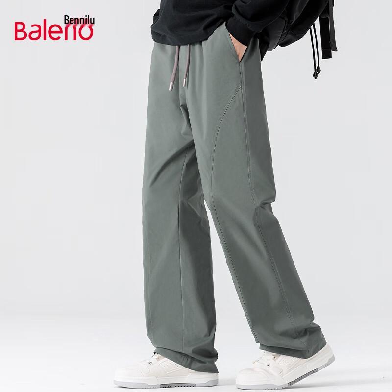 Baleno Men s Loose Fit Wide-Leg Casual Pants M
Baleno Men s Loose Fit Wide-Leg Casual Pants M