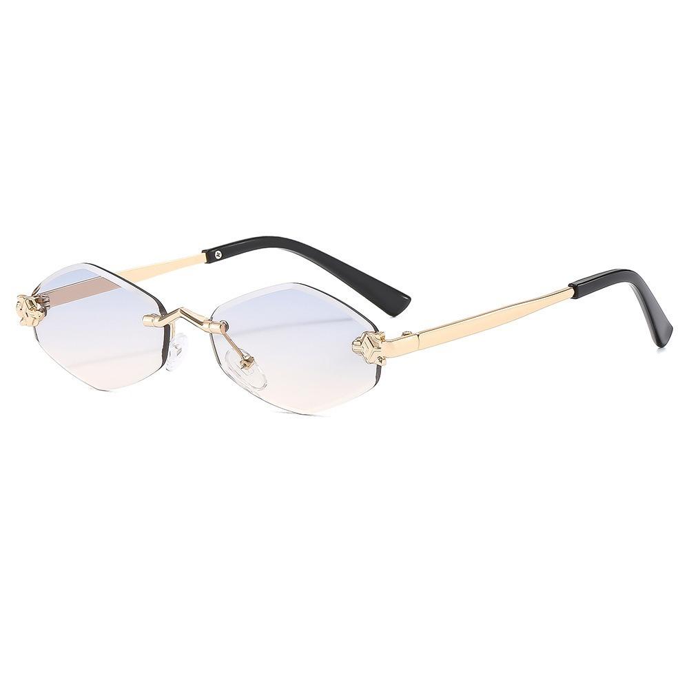 UV400 Rhombus Sunglasses Frameless Outdoor Sport Sunglasses UV Resistant Cycling Glass Outdoor сірий/рожевий
UV400 Rhombus Sunglasses Frameless Outdoor Sport Sunglasses UV Resistant Cycling Glass Outdoor сірий/рожевий