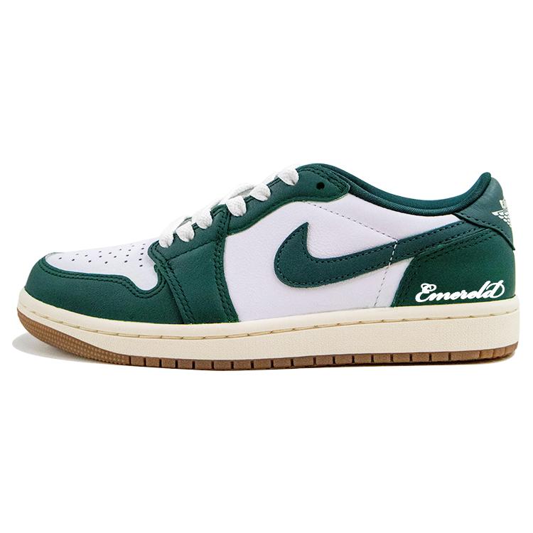 Jordan Air Jordan 1 Emerald Leather Slip Resistant Low top Vintage Basketball Shoes Women s CZ0775-133(Team1753-) 40
Jordan Air Jordan 1 Emerald Leather Slip Resistant Low top Vintage Basketball Shoes Women s CZ0775-133(Team1753-) 40
