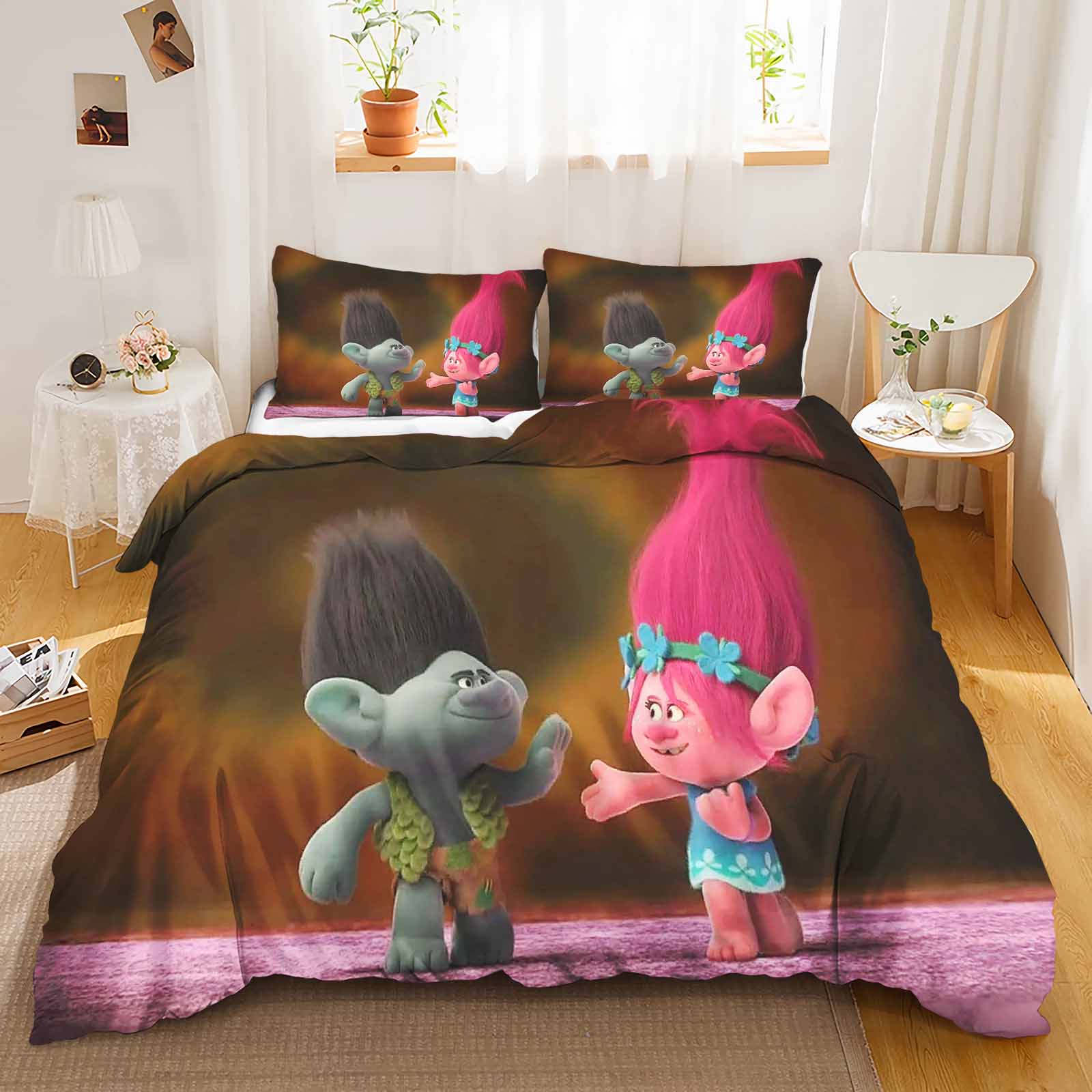 Trolls Printed Polyester Children 3D Children S King Size Bedding Duvet Cover Set Cute Printed Cartoon Quilt Cover Home 90x200cm
Trolls Printed Polyester Children 3D Children S King Size Bedding Duvet Cover Set Cute Printed Cartoon Quilt Cover Home 90x200cm